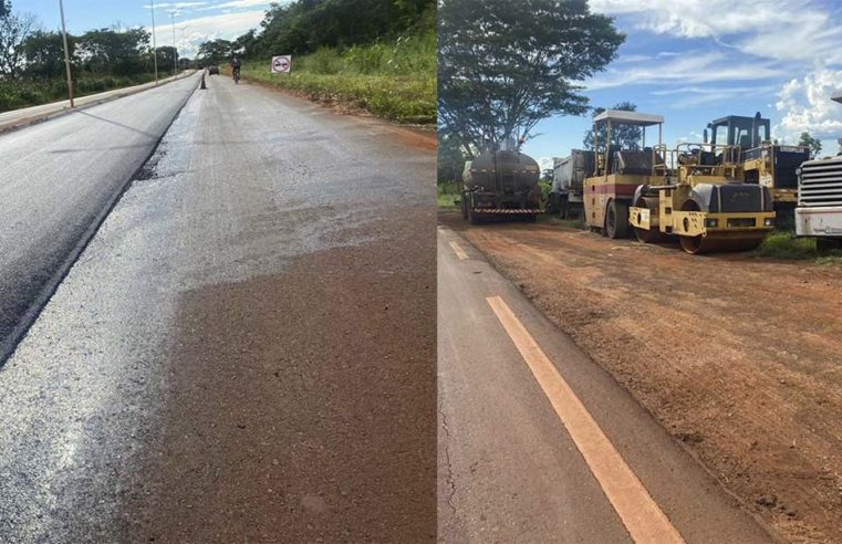 Em Miguelópolis: Recapeamento do trevo de acesso à cidade