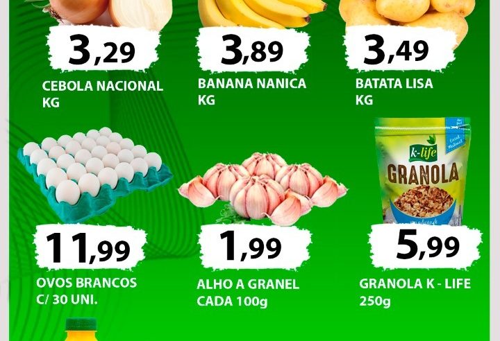 Aproveite!! Hoje é dia de Feira no D&D Supermercados