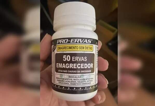 Anvisa faz alerta sobre emagrecedor proibido