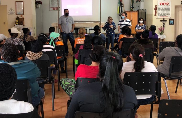 EM GUAÍRA: TRABALHADORES DO PROGRAMA TRABALHO CIDADÃO PASSAM POR CAPACITAÇÃO