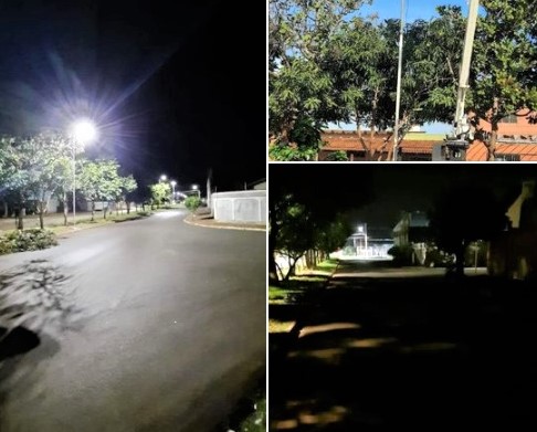 Em Guaíra: Prefeitura instala iluminação de led em alguns pontos da Cohab 2. Ex coordenador afirma que bairro recebeu nova iluminação em 2019, durante a gestão passada