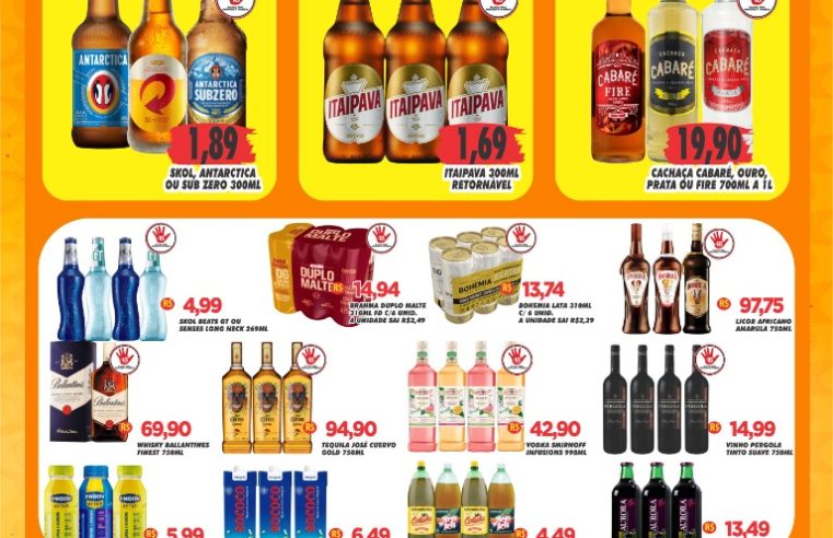 Carnaval com os melhores preços é no D&D Supermercados. Confira!!!