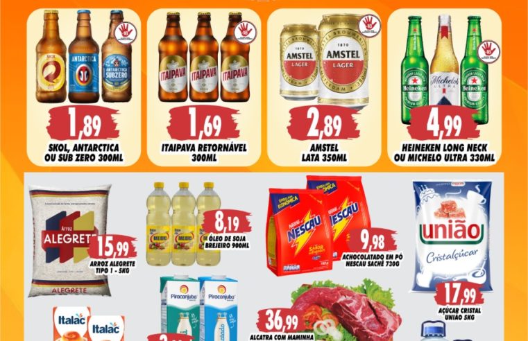 Carnaval com os melhores preços é no D&D Supermercados! Confira o desfile das melhores ofertas de Guaíra e região!!!