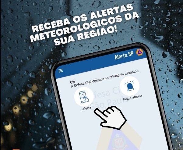 Defesa Civil lança o app AlertaSP