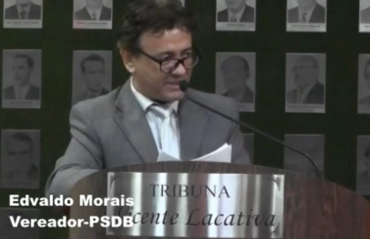 Em Guaíra: Vereador Edvaldo Morais faz duro discurso em resposta a pronunciamento do prefeito Junão