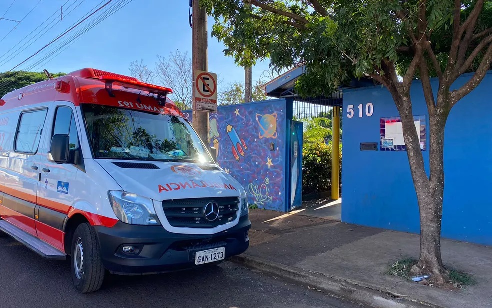 Em Ribeirão Preto: Aparelho de TV cai na cabeça de criança de 3 anos em creche municipal