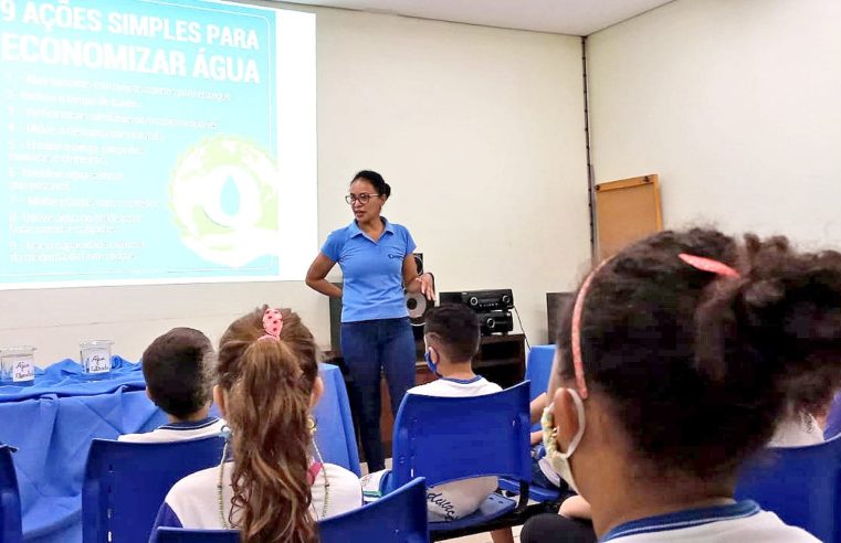 EM GUAÍRA: DEÁGUA INICIA A SEMANA DA ÁGUA COM PALESTRAS EDUCATIVAS PARA CRIANÇAS