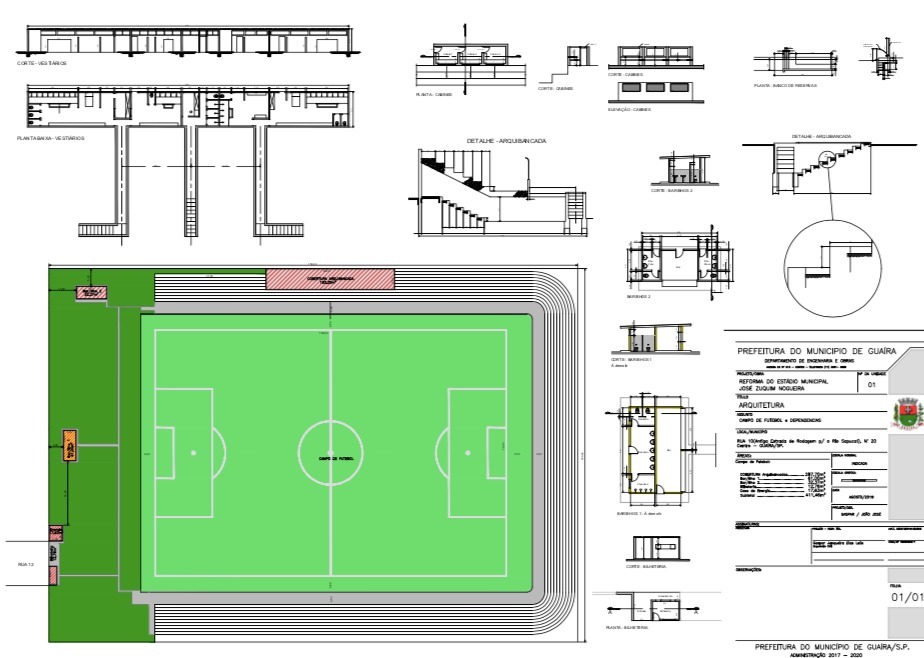 EM GUAÍRA: REINAUGURAÇÃO DO ESTÁDIO MUNICIPAL PODE ACONTECER NESTE DOMINGO, 20. VEREADORES QUESTIONAM FALTA DE COMUNICAÇÃO DA PREFEITURA