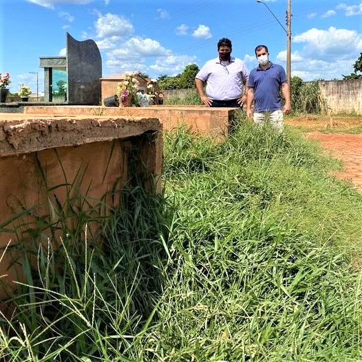 EM GUAÍRA: VEREADORES CONFIRMAM DENÚNCIAS DE ABANDONO DO CEMITÉRIO MUNICIPAL