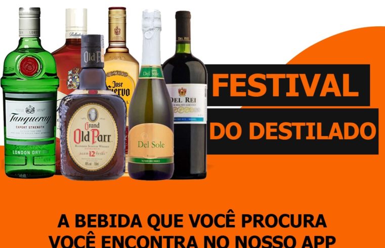 APROVEITE FESTIVAL DE DESTILADOS SOMENTE NO APP D&D SUPERMERCADOS. BAIXE AGORA NO GOOGLE PLAY!!!