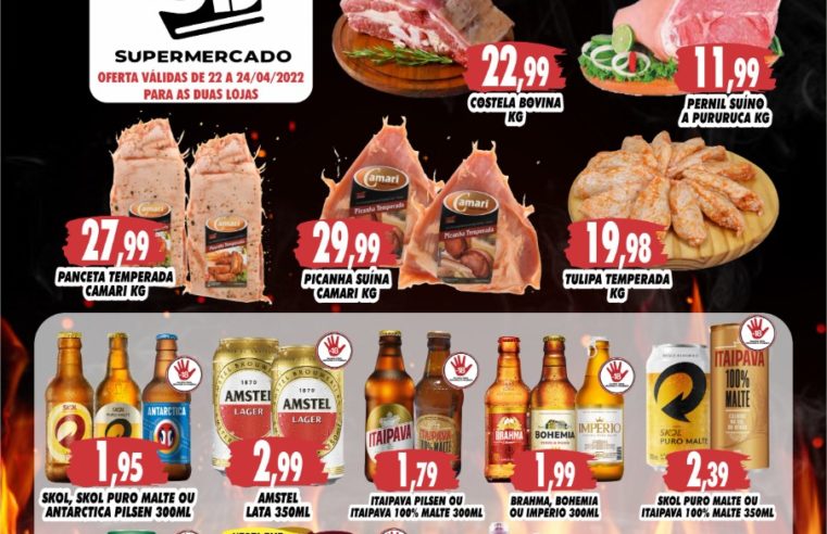 Abaixou Geral !🛒💥✅  Preço que cabe no seu bolso, variedade e qualidade, é só nos Supermercados D&D!  Ofertas válidas até 24.04.22  D&D Supermercado O Lugar certo para sua família.