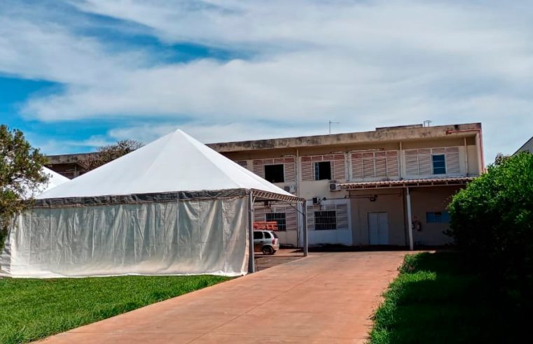 EM GUAÍRA: SANTA CASA DESATIVA TENDA PARA ATENDIMENTO DE COVID E SÍNDROMES GRIPAIS. EM 80 DIAS, CUSTOS COM ESTRUTURA, PODEM TER ULTRAPASSADO OS R$ 50 MIL