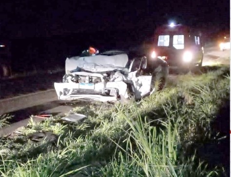 EM BARRETOS: COLISÃO FRONTAL NA ASSIS CHATEAUBRIAND TIRA VIDA DE MOTORISTA