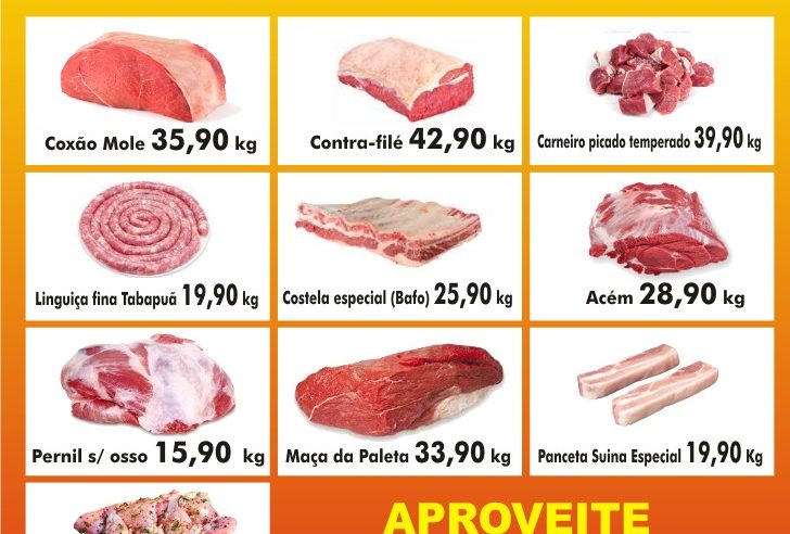 PÁSCOA COM ALMOÇO EM FAMÍLIA É COM AS OFERTAS DO AÇOUGUE TABAPUÃ. APROVEITE!!!