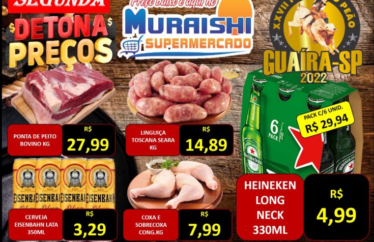 SEGUNDOU EM CLIMA DE FESTA DO PEÃO NO MURAISHI SUPERMERCADO!!!