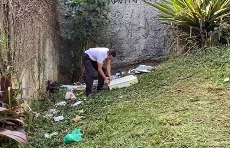 EM FRANCA: FUNCIONÁRIOS DA LIMPEZA ACHAM RECÉM-NASCIDA MORTA EM PRAÇA DA CIDADE