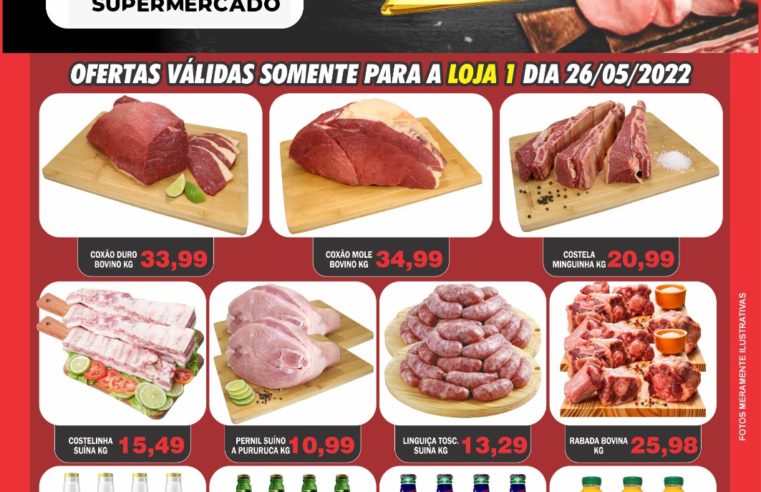 QUINTA DO FILÉ É NO D&D SUPERMERCADOS. OFERTAS VÁLIDAS PARA LOJA 1. APROVEITE!!!