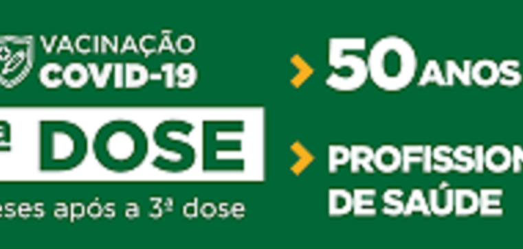 EM GUAÍRA: MUNICÍPIO INICIA APLICAÇÃO DA 4ª DOSE CONTRA COVID EM PESSOAS DE 50 ANOS OU MAIS E PROFISSIONAIS DA SAÚDE