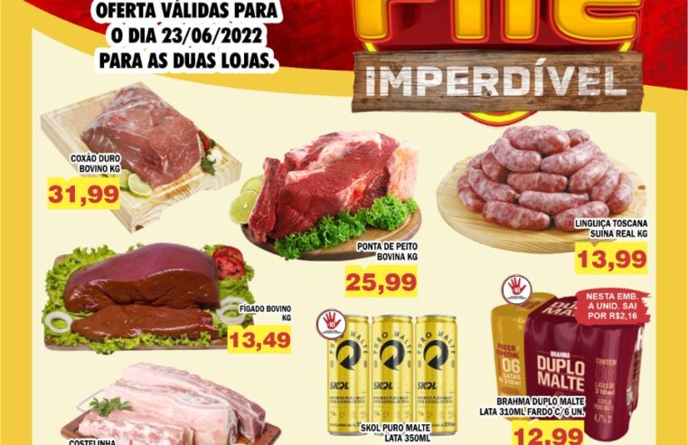 CHEGOU A QUINTA FILÉ IMPERDÍVEL NO D&D SUPERMERCADOS. APROVEITE!!