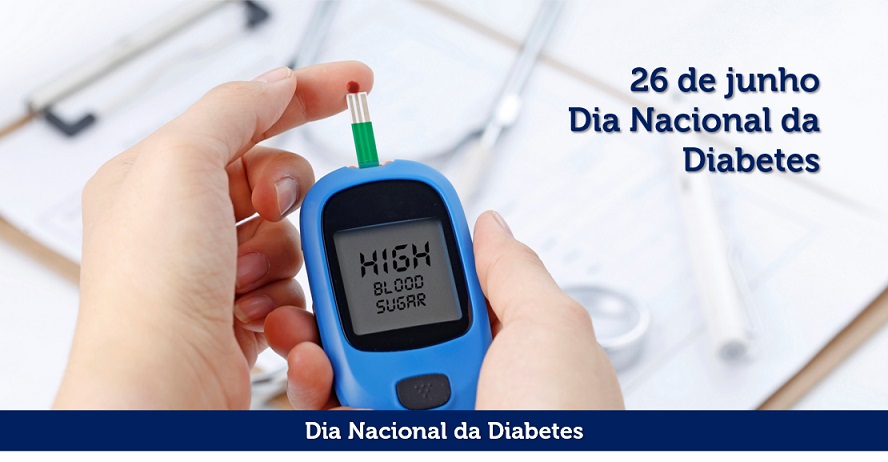 26 DE JUNHO: DIA NACIONAL DO DIABETES: PACIENTES BUSCAM QUALIDADE DE VIDA. CONTROLE DA DOENÇA EXIGE ALIMENTAÇÃO SAUDÁVEL E ACOMPANHAMENTO MÉDICO