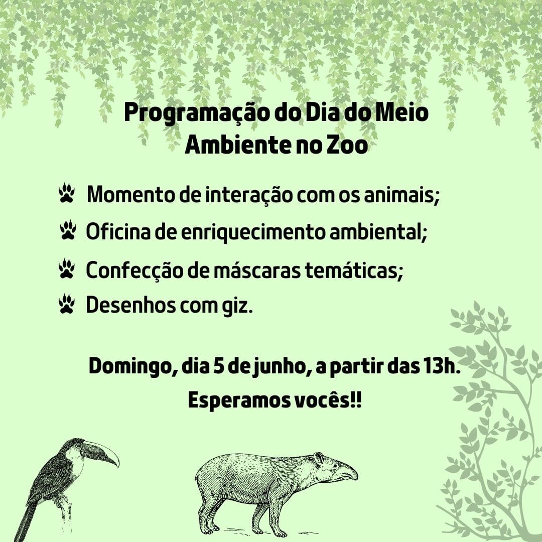 EM GUAÍRA: PREFEITURA PREPARA ATIVIDADES NO ZOO MUNICIPAL EM COMEMORAÇÃO AO DIA MUNDIAL DO MEIO AMBIENTE