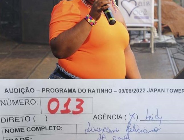 EM GUAÍRA: CRESCE EXPECTATIVA PARA APRESENTAÇÃO DA CANTORA LAURY FELICIANO NO PROGRAMA DO RATINHO DO SBT