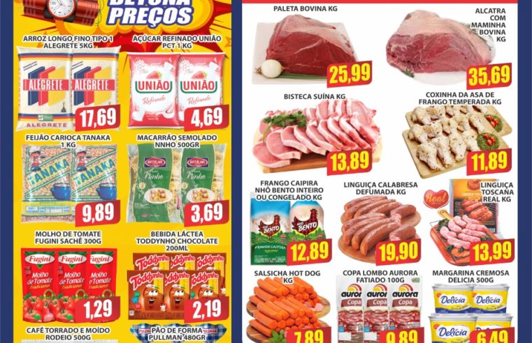 ARRAIÁ DE PREÇOS BAIXOS É COM O LISTÃO DE OFERTAS DO MURAISHI SUPERMERCADO. APROVEITE!!!