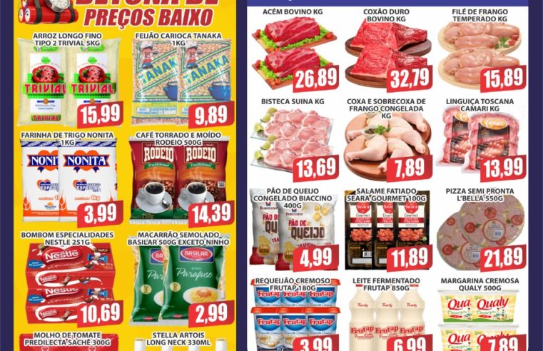 ARRAIÁ DE PREÇOS BAIXOS NO MURAISHI SUPERMERCADO. APROVEITE A FESTANÇA!!!