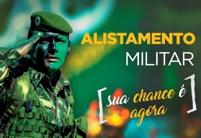 ATENÇÃO JOVENS: TERMINA DIA 30 JUNHO PRAZO PARA ALISTAMENTO MILITAR