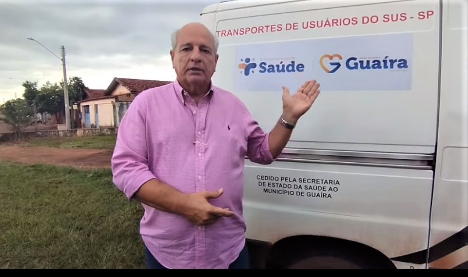 EM GUAÍRA: PREFEITURA DISPONIBILIZA AMBULÂNCIA PARA MORADORES DO GUARITÁ