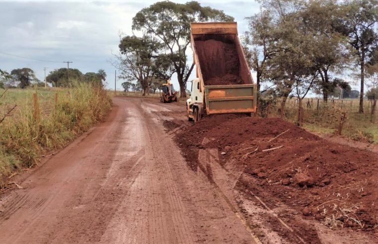 EM GUAÍRA: COM CHUVAS E PASSANDO POR MANUTENÇÃO ESTRADA DA MATA EXIGE CAUTELA DOS MOTORISTAS