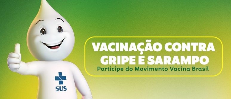 EM GUAÍRA: CAMPANHA DE VACINA CONTRA GRIPE E SARAMPO É PRORROGADA ATÉ DIA 24