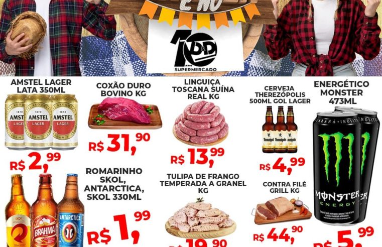 O LUGAR CERTO DA ECONOMIA É DO D&D SUPEMERCADOS. APROVEITE AS OFERTAS DE FIM DE SEMANA!!!