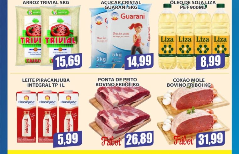 FIM DE SEMANA IMBATÍVEL É NO MURAISHI SUPERMERCADO. APROVEITE!!!