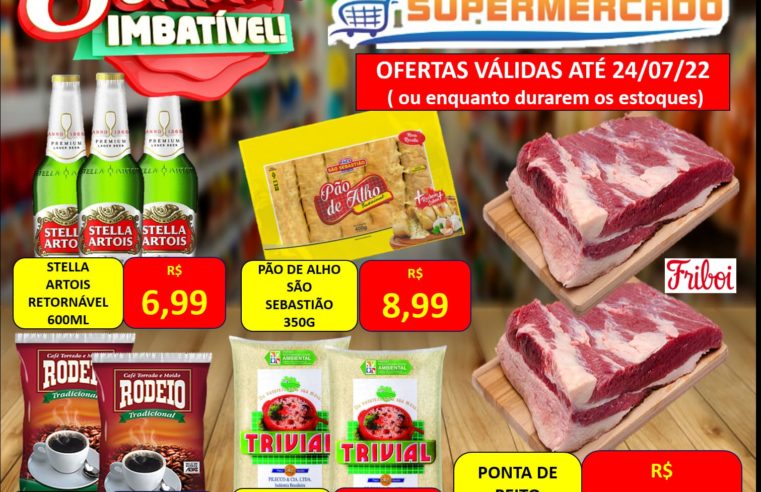 COMEÇOU O FIM DE SEMANA IMBATÍVEL NO MURAISHI SUPERMERCADO. OFERTAS IMPERDÍVEIS!!!