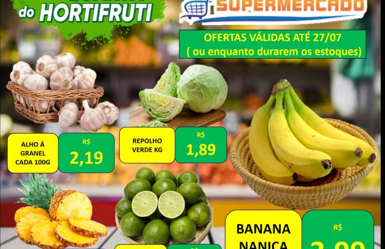 TERÇA E QUARTA DO HORTIFRUTI É COM O MURAISHI SUPERMERCADO. PARA VOCÊ ENCHER O CARRINHO. APROVEITE!!!