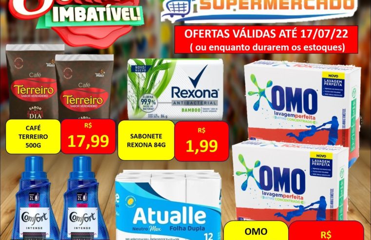 FIM DE SEMANA IMBATÍVEL NO MURAISHI SUPERMERCADO. APROVEITE AS OFERTAS ESPECIAIS EM TODOS OS SETORES!!