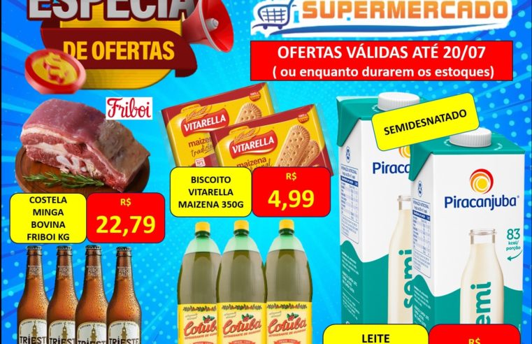 SEMANA ESPECIAL NO MURAISHI SUPERMERCADO. OFERTAS ESPECIAIS EM TODOS OS SETORES. APROVEITE!!!