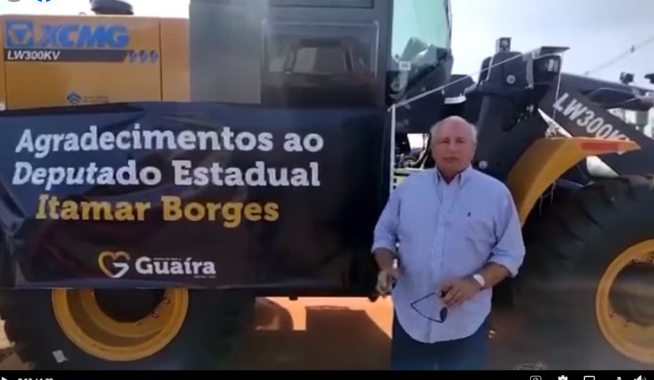 EM GUAÍRA: ADMINISTRAÇÃO DEVE FAZER CARREATA NESTE SÁBADO PARA EXIBIR VEÍCULOS E MAQUINÁRIOS CEDIDOS PELO GOVERNO DO ESTADO