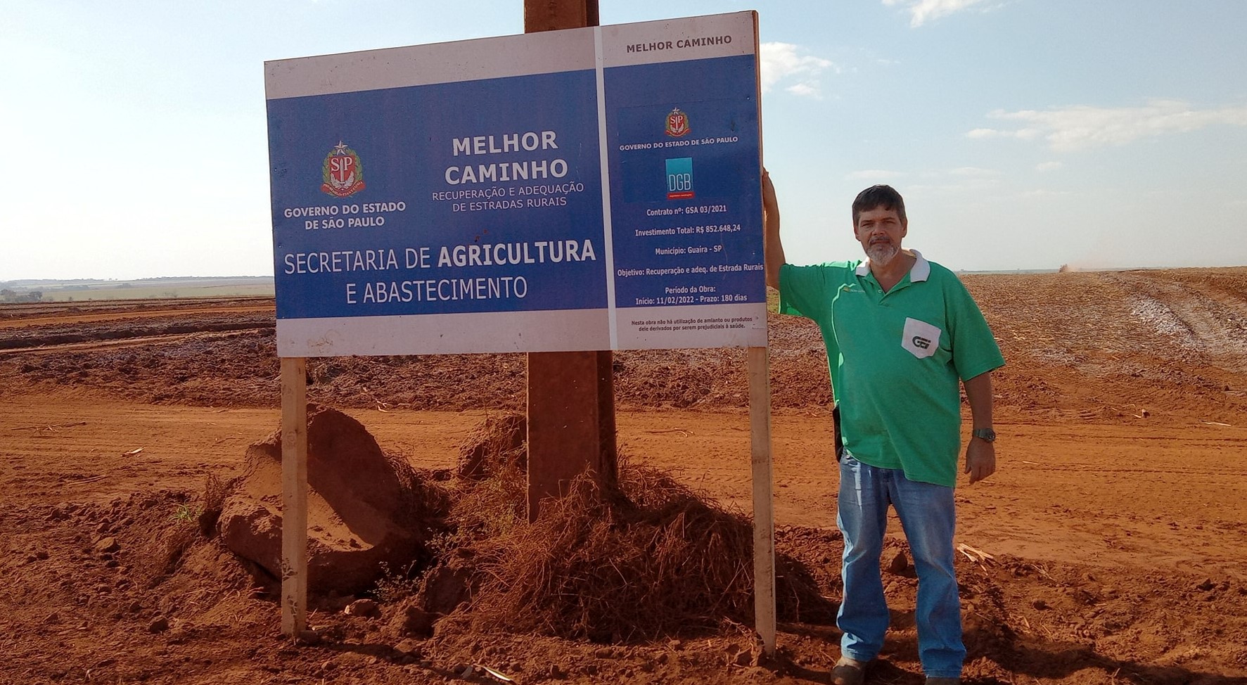 EM GUAÍRA: GOVERNO DO ESTADO IRÁ EXECUTAR PROGRAMA “MELHOR CAMINHO” NA ESTRADA DO GUARITÁ