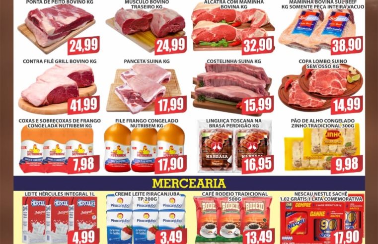 FECHAMENTO DE MÊS COM OFERTAS IMBATÍVEIS NO MURAISHI SUPERMERCADO. APROVEITE!!!