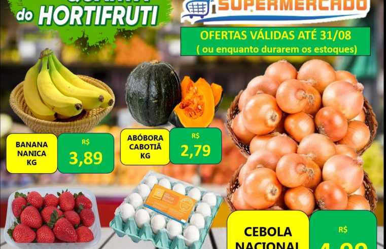 HORTIFRUTI É NO MURAISHI SUPERMERCADO. TERÇA E QUARTA DO HORTIFRUTI COM PREÇOS IMBATÍVEIS!!!