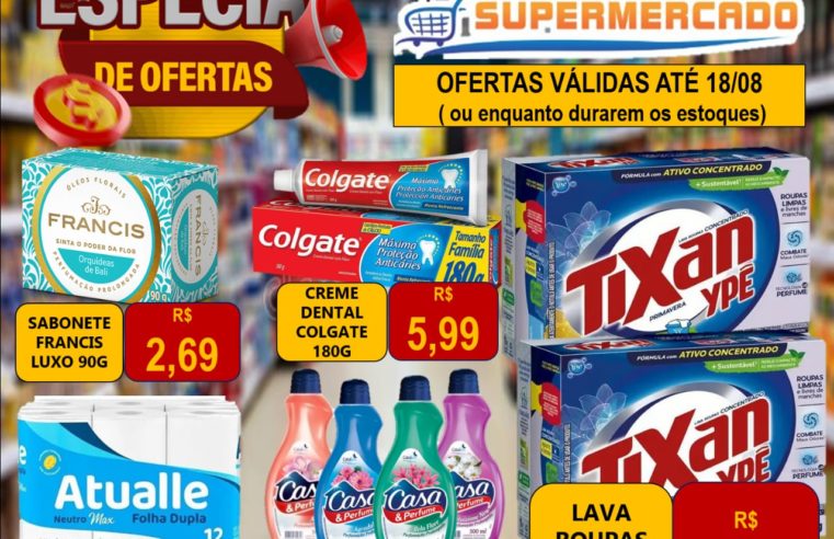 SEMANA ESPECIAL COM SUPER OFERTAS É NO MURAISHI SUPERMERCADO. CONFIRA E APROVEITE!!!