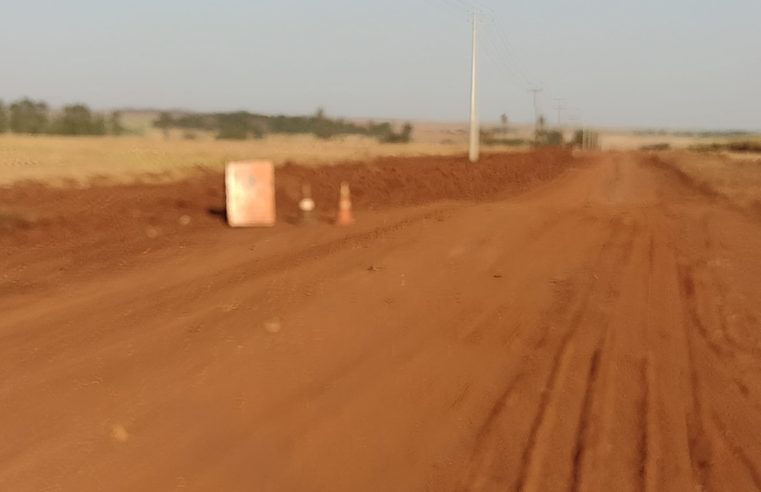 EM GUAÍRA: ALERTA: DEPARTAMENTO DE ESTRADAS ORIENTA MOTORISTAS PARA OBRAS DA ESTRADA DO GUARITÁ