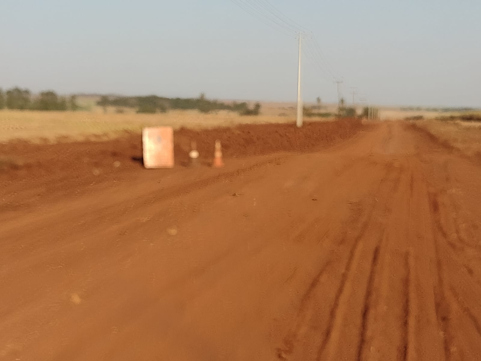 EM GUAÍRA: ALERTA: DEPARTAMENTO DE ESTRADAS ORIENTA MOTORISTAS PARA OBRAS DA ESTRADA DO GUARITÁ