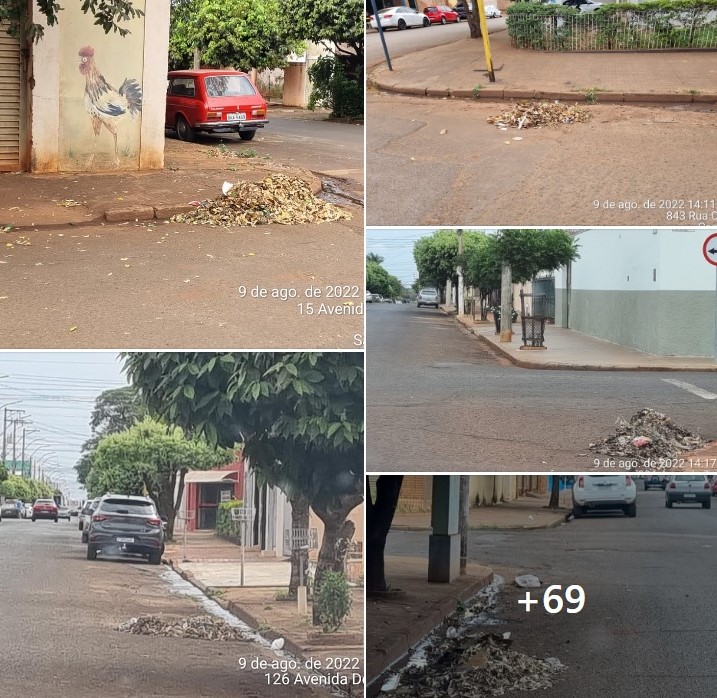 EM GUAÍRA: VEREADOR RENAN LOPES DENUNCIA SITUAÇÃO DA LIMPEZA PÚBLICA NO MUNICÍPIO