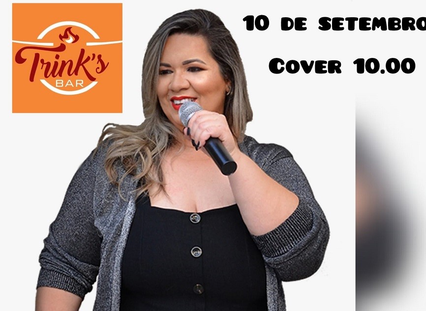 ESTÁ CHEGANDO A HORA!! ANA CARLLA NO TRINK´S BAR. 10 DE SETEMBRO. COLOQUE NA AGENDA!!!