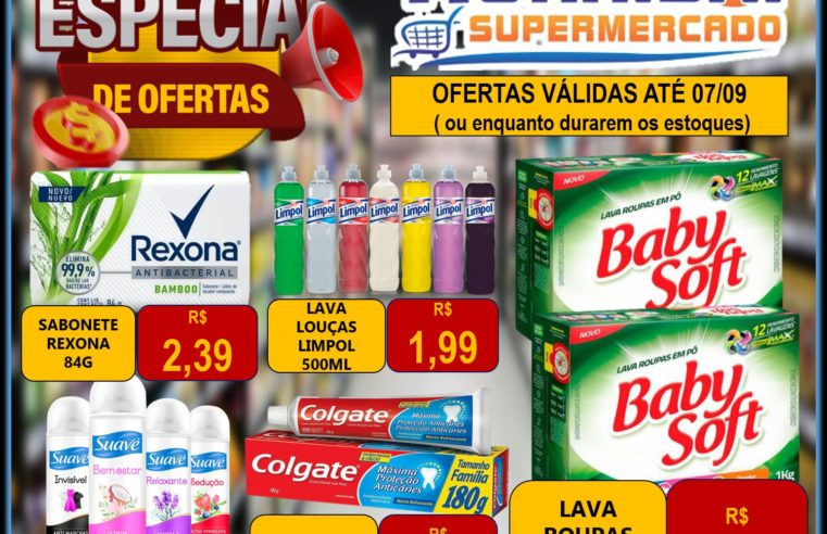 OFERTAS ESPECIAIS DA SEMANA NO MURAISHI SUPERMERCADO. PREÇO BAIXO É AQUI!! APROVEITE!!