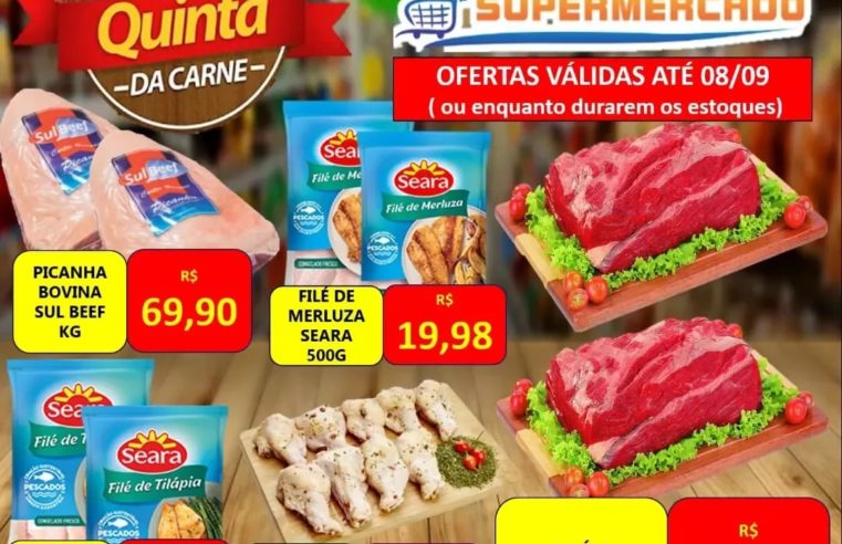 FIM DE SEMANA IMBATÍVEL NO MURAISHI SUPERMERCADO. OFERTAS EM TODOS OS SETORES. APROVEITE!!!