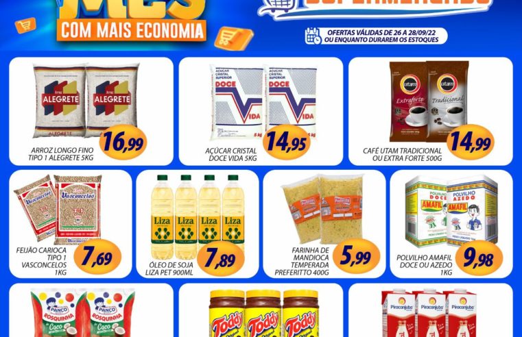 SUPERFECHAMENTO DE MÊS NO MURAISHI SUPERMERCADO. OFERTAS EM TODOS OS SETORES!!!